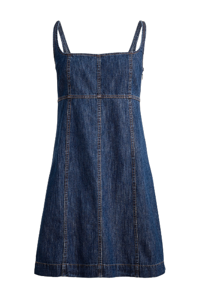 J.Crew, Seamed Mini Dress in Chambray