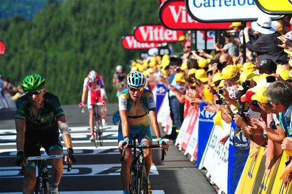 Pierre Rolland and Janez Brajkovic finished in the top ten