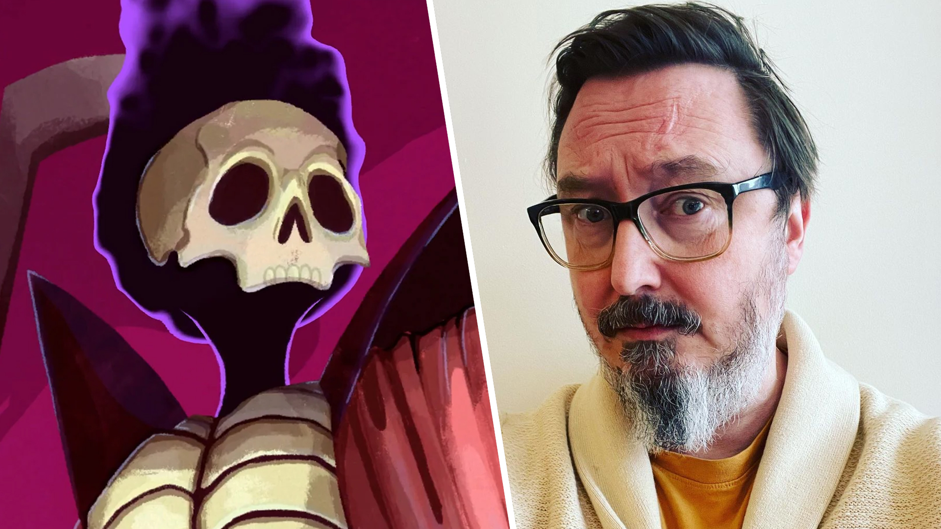 A monster from Slay the Spire and comedian John Hodgman