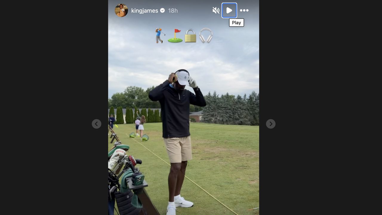Beats headphones teased in James' Instagram account