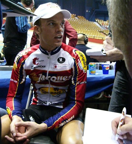Iljo Keisse was swamped