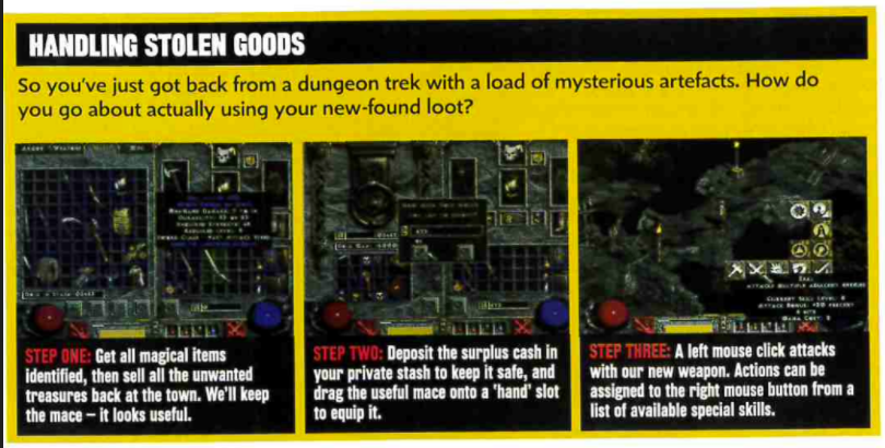 Boxout from PC Gamer's Diablo II review.