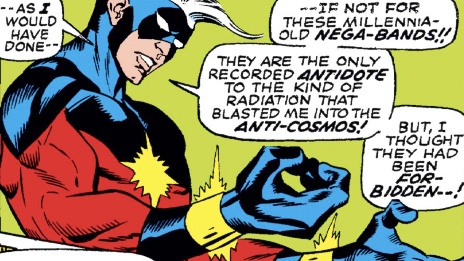 Captain Marvel #17 panel