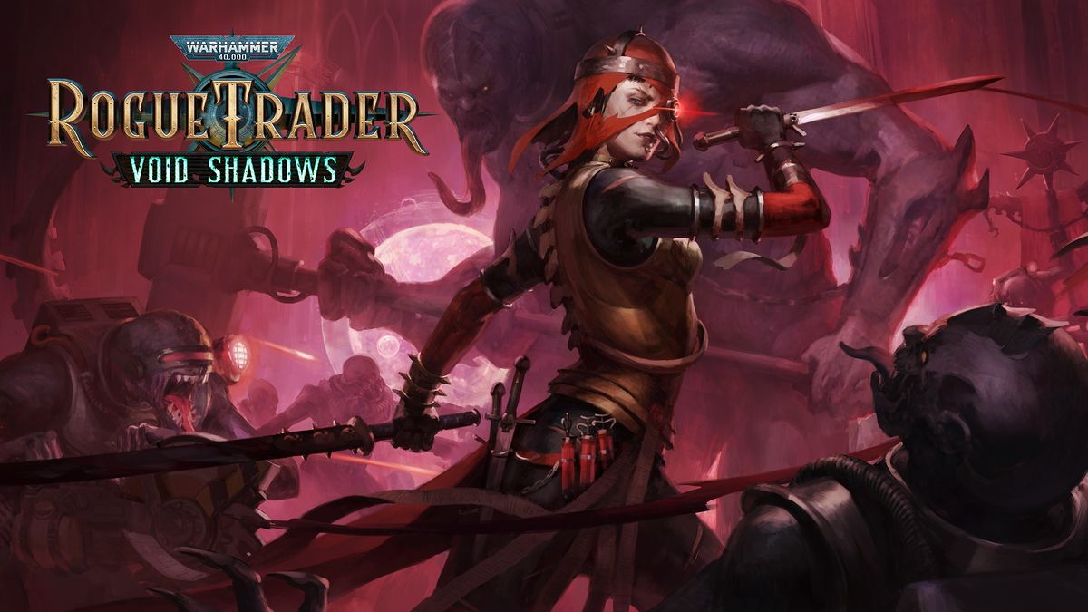 Warhammer 40,000: Rogue Trader Void Shadows key art