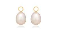 Annoushka 18ct Gold Baroque Pearl Earring Drops, $395 | £350
