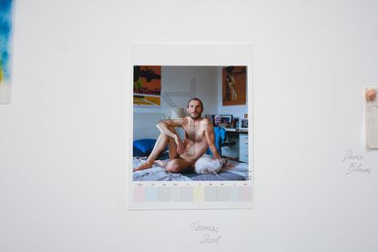 work imagery on wall