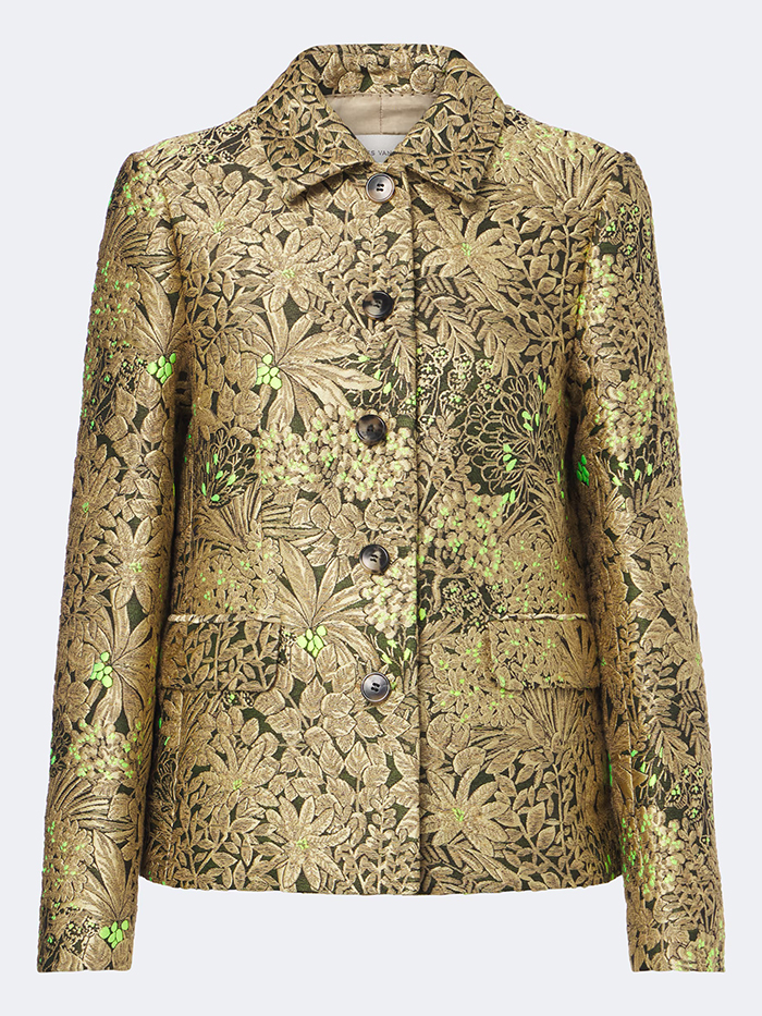 Dries Van Noten, Floral jacquard jacket