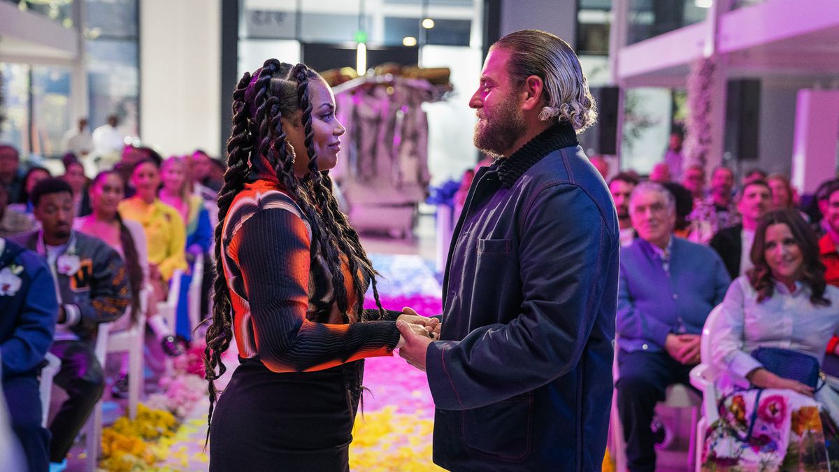 Lauren London and Jonah Hill in You People