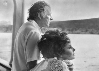 TV tonight Elizabeth Taylor with Richard Burton in 1967