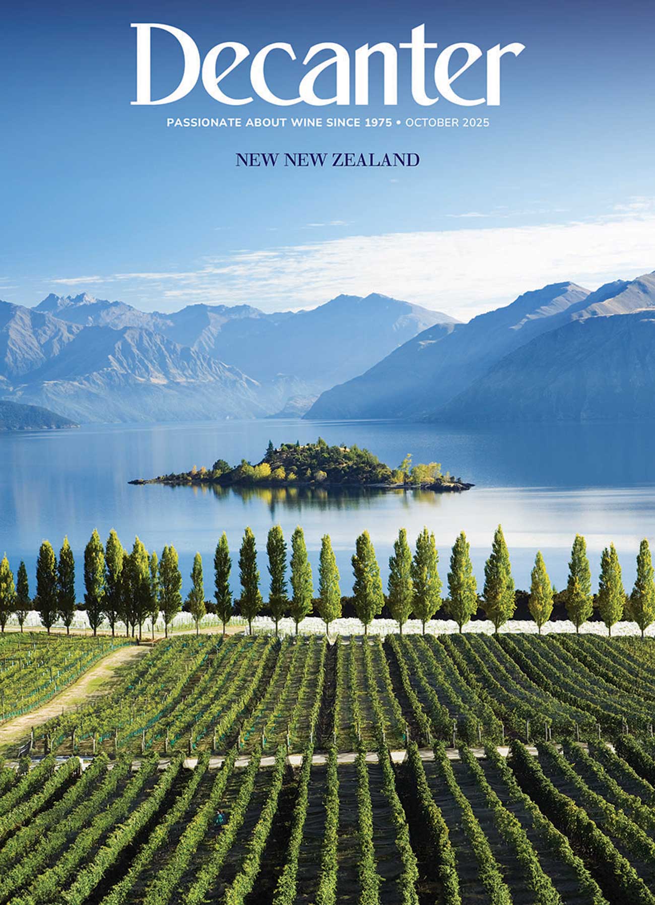 Decanter magazine October 2025 cover