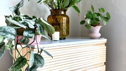 IKEA KULLEN hack with plants