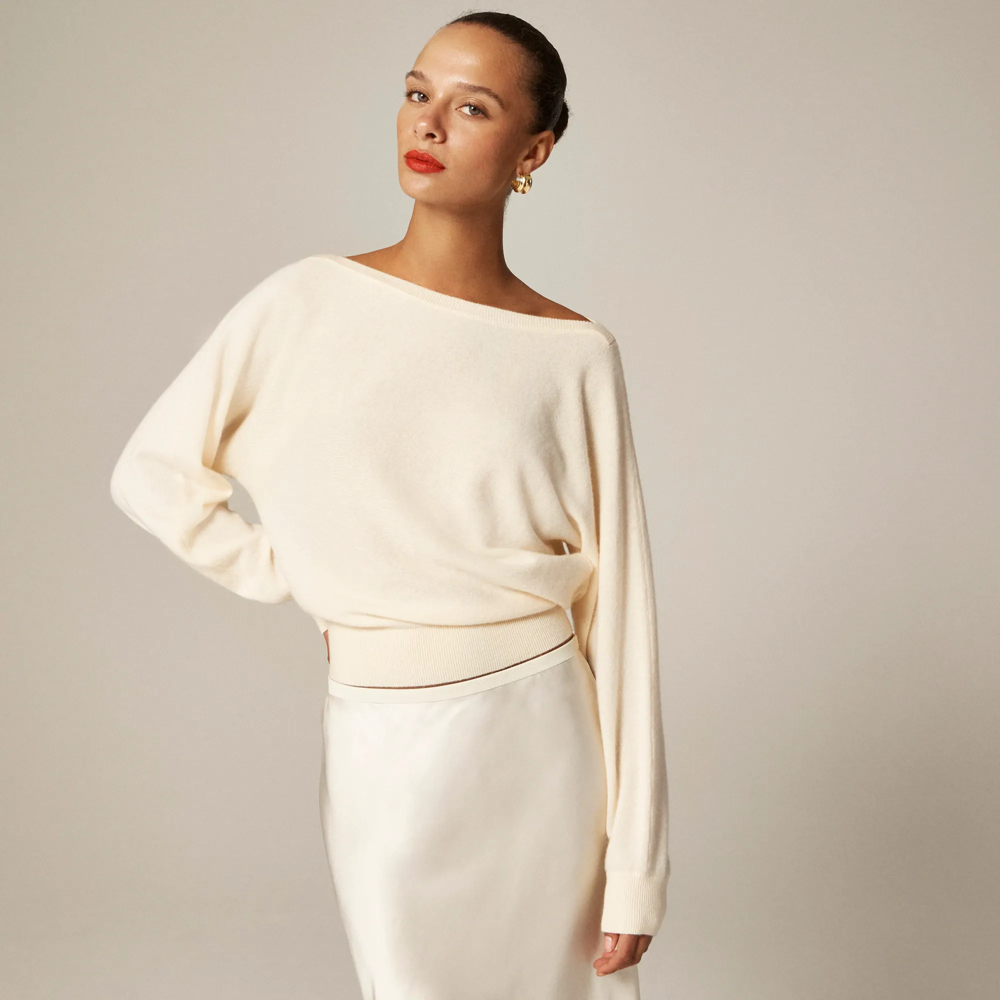jcrew, Cashmere Boatneck Sweater
