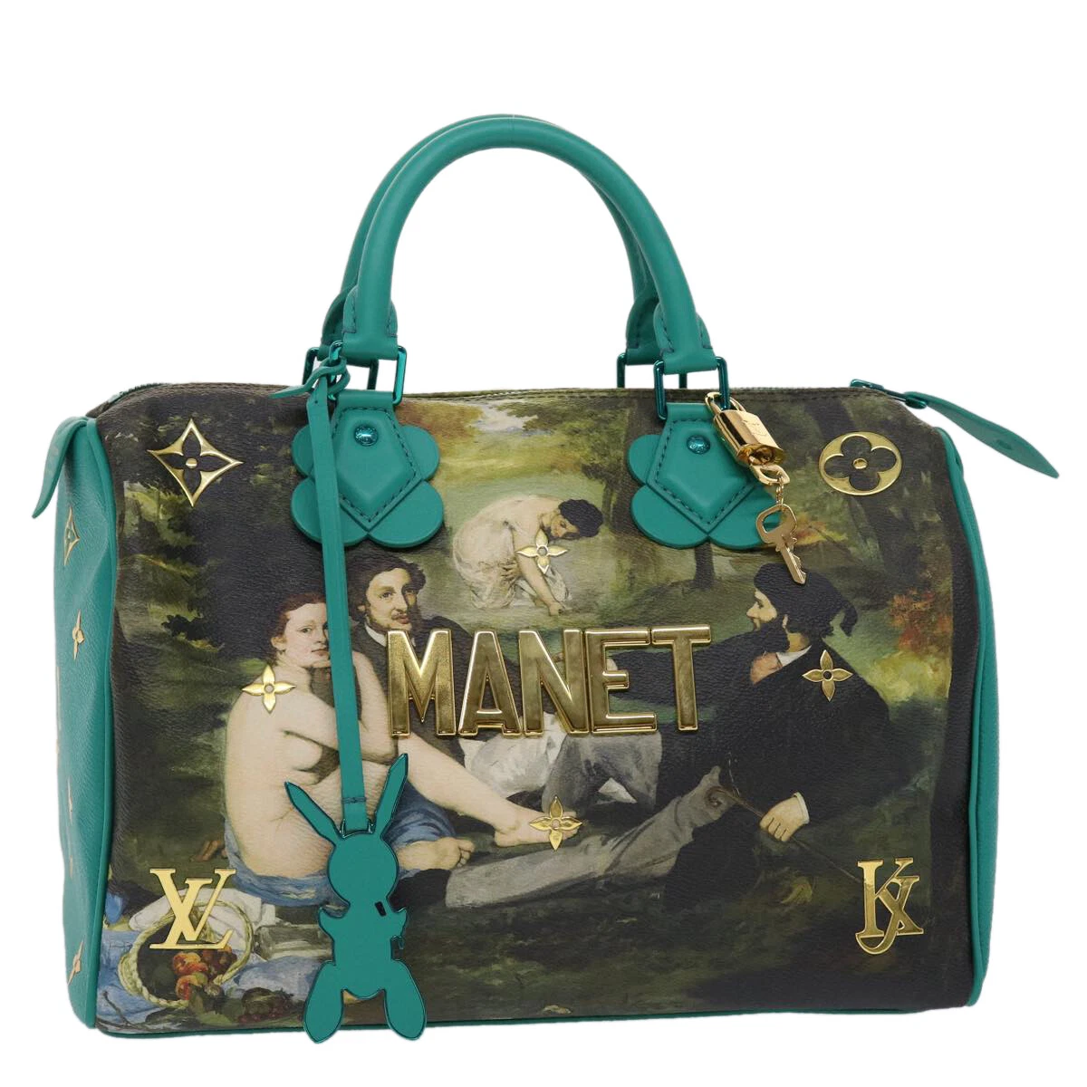Louis Vuitton, Masters Collection Manet Speedy 30 Hand Bag 