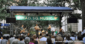 Danley Speakers Featured in Madison Square Park