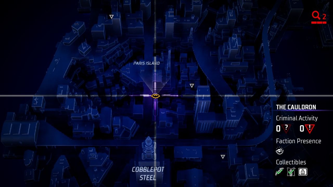 Gotham Knights graffiti location for Faces of Gotham