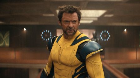 Hugh Jackman in Wolverine yellow in Deadpool & Wolverine