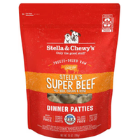 Stella &amp; Chewy's Stella's Super Beef Dinner Patties Freeze-Dried Raw Dog Food | Chewy