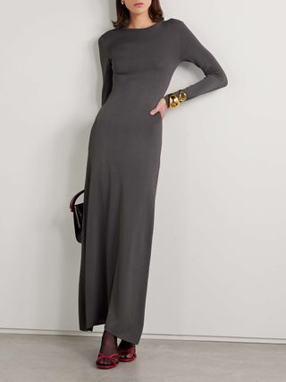 Scudder Stretch-Jersey Maxi Dress