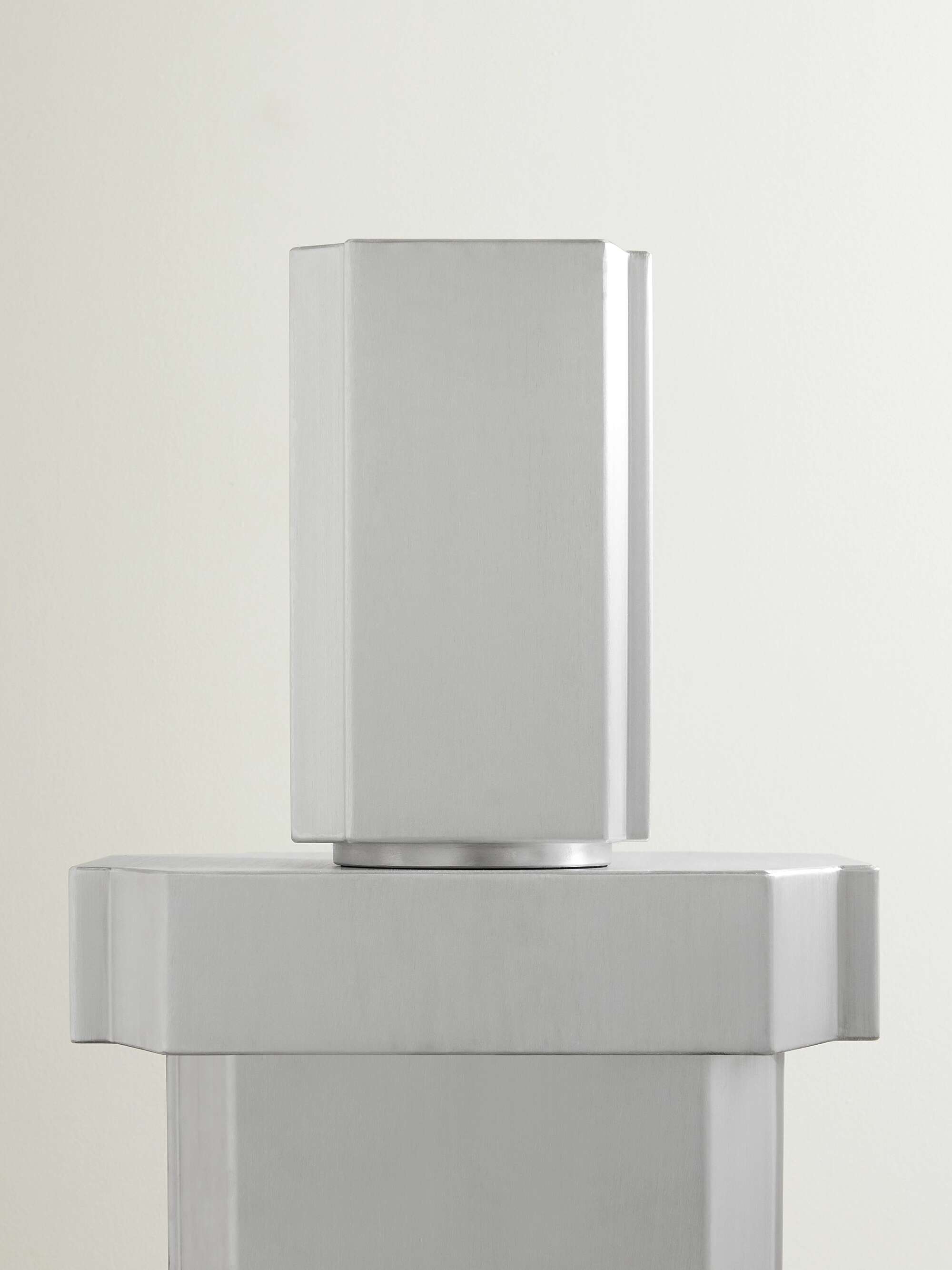 Funki Small Brushed Aluminium Pot