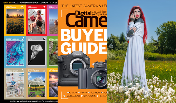 Selection of bonus gifts included in the Digital Camera magazine issue 310 digital download