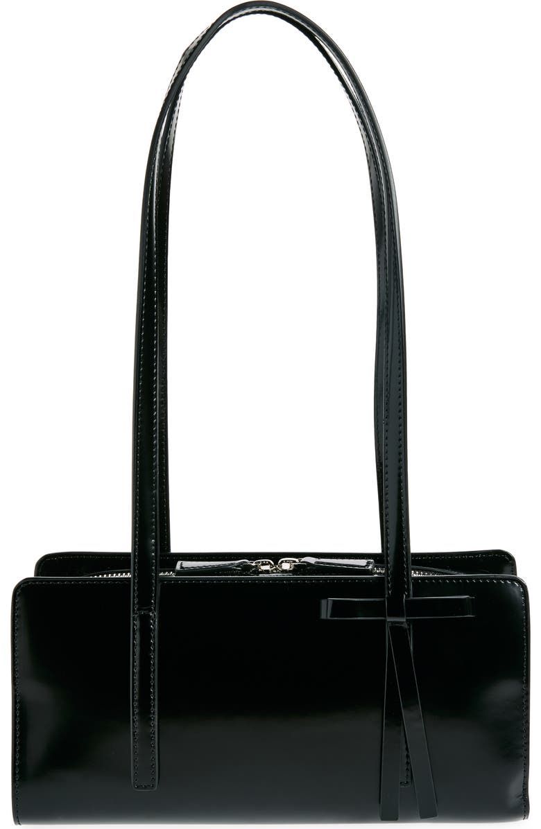 Recital Patent Leather Shoulder Bag