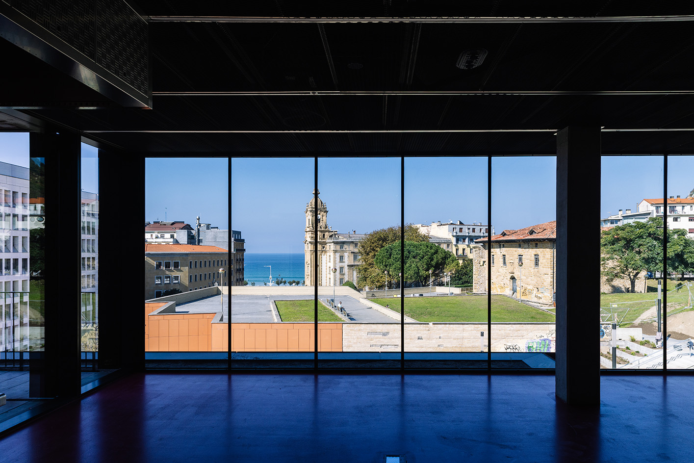 Basque Culinary Center research hub wrapped in corten steel