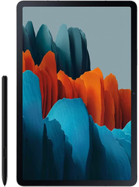 Samsung Galaxy Tab S7 (128GB): was $729 now $499 @ Amazon
Now $200 off its normal price, the Galaxy Tab S7 is one of best tablets to buy. The iPad Pro of Android tablets, it has a gorgeous 11-inch, 2560 x 1600-pixel IPS display, snappy Snapdragon 865+ processor and ships with an S Pen. Oh, and the battery lasts for 13+ hours on a full charge. Update:
