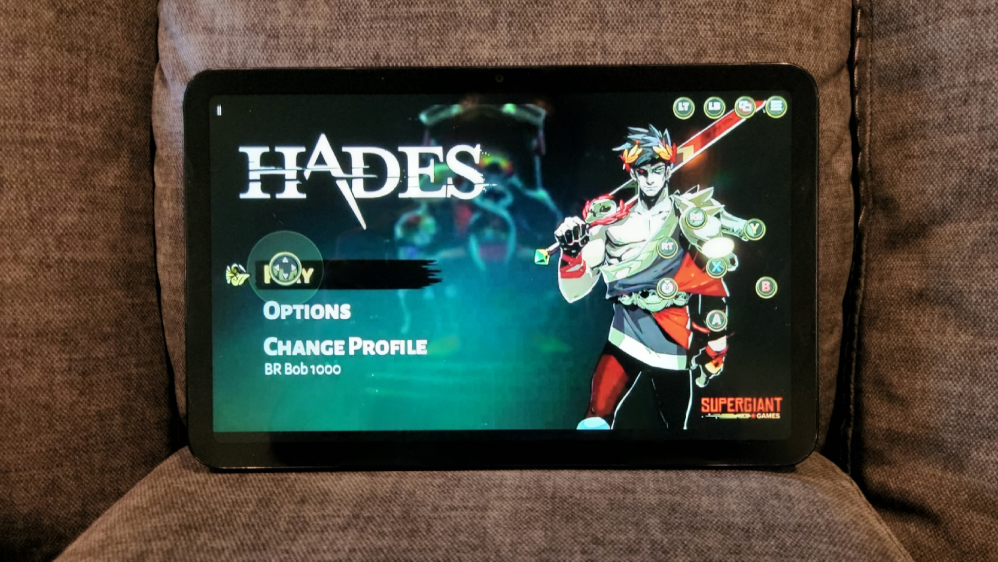 Hades Xbox Cloud Streaming on Nokia T20