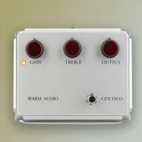 Warm Audio Centavo Professional Overdrive in limited-edition silver 