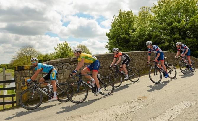 Marcin Bialoblocki (UK Youth Pro Cycling) retained the leader's jersey by the slimmest of margins