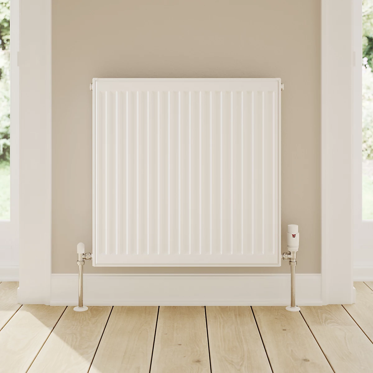 Flomasta White Type 11 Single Panel Radiator
