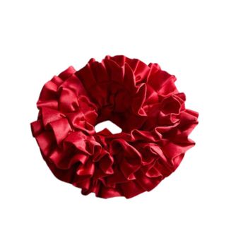 Mango Maxi-flower scrunchie