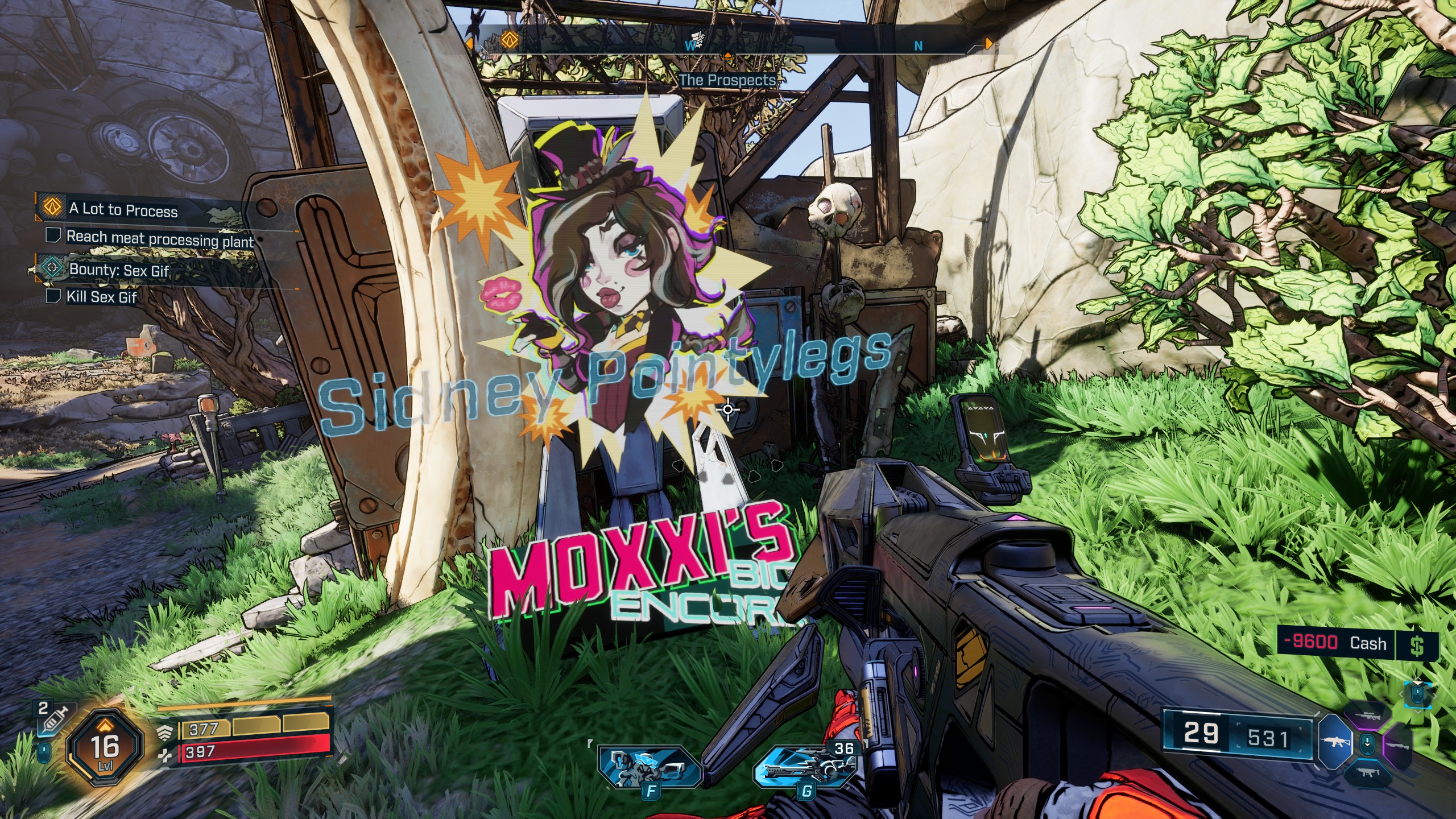 Borderlands 4 screenshot of Mad Moxxi&#039;s Encore