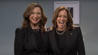 Maya Rudolph as Kamala Harris and Kamala Harris on SNL