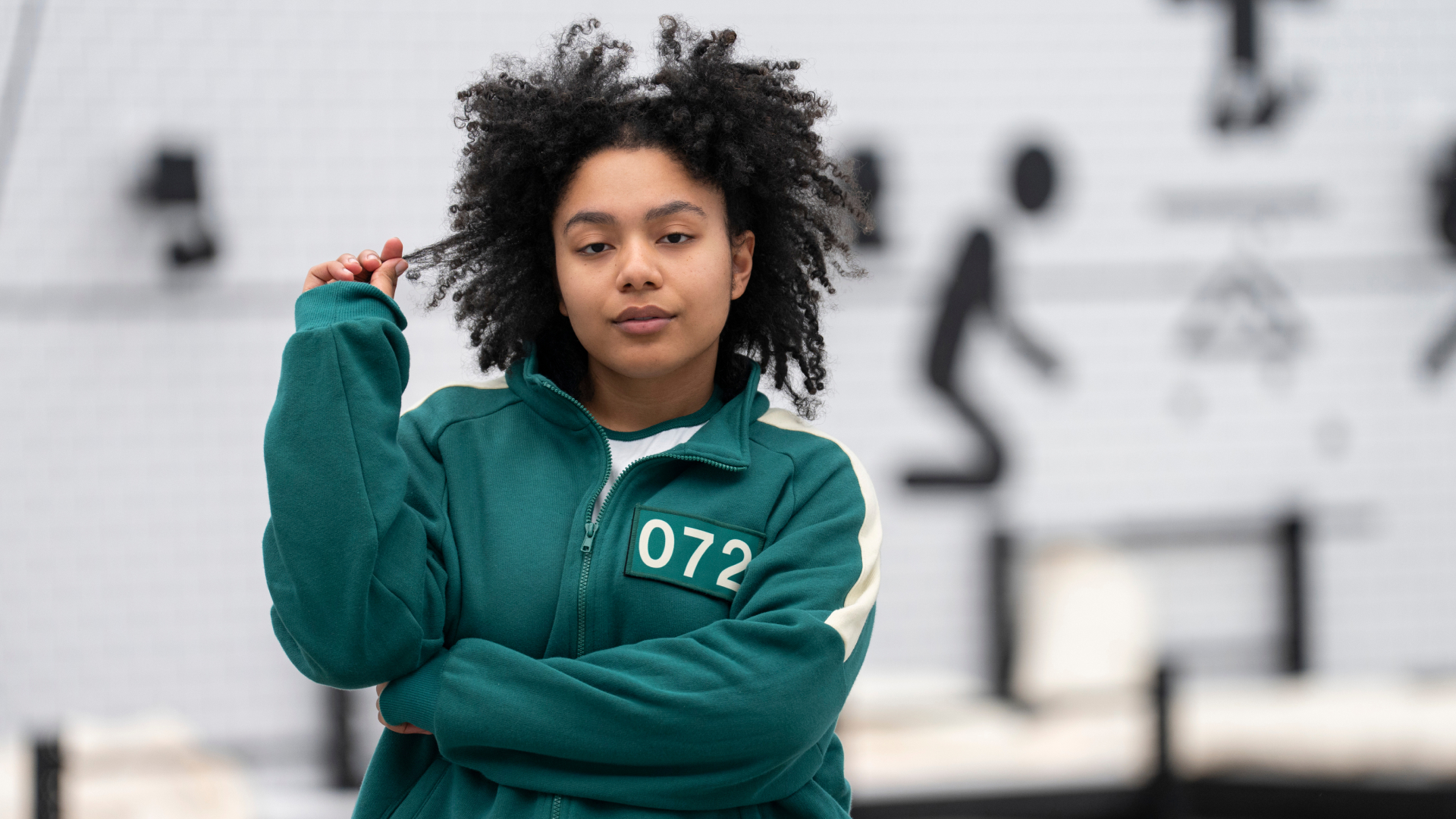 Perla Figuereo in season 2 of Squid Game: The Challenge.