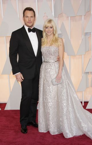 Chris Pratt & Anna Faris At The Oscars, 2015