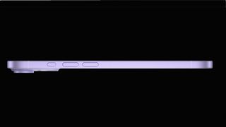 iPhone 17 Slim render showing side of phone