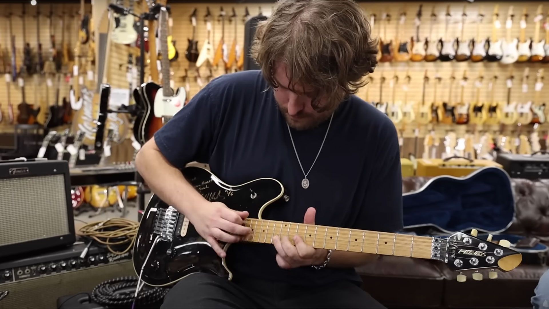Jason Becker's EVH Wolfgang: Norm's Guitars' Michael Lemmo demos