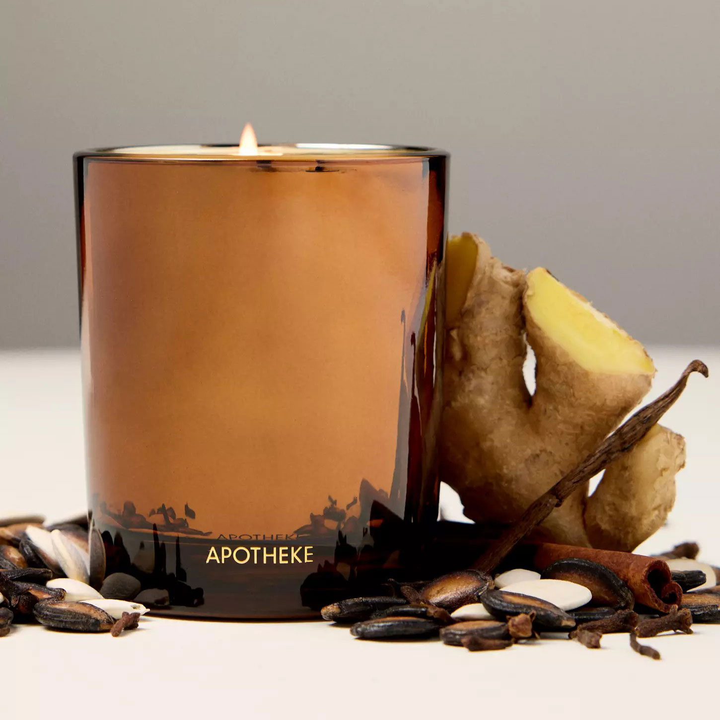 Apotheke Petite Pumpkin Ginger Boxed Glass Candle