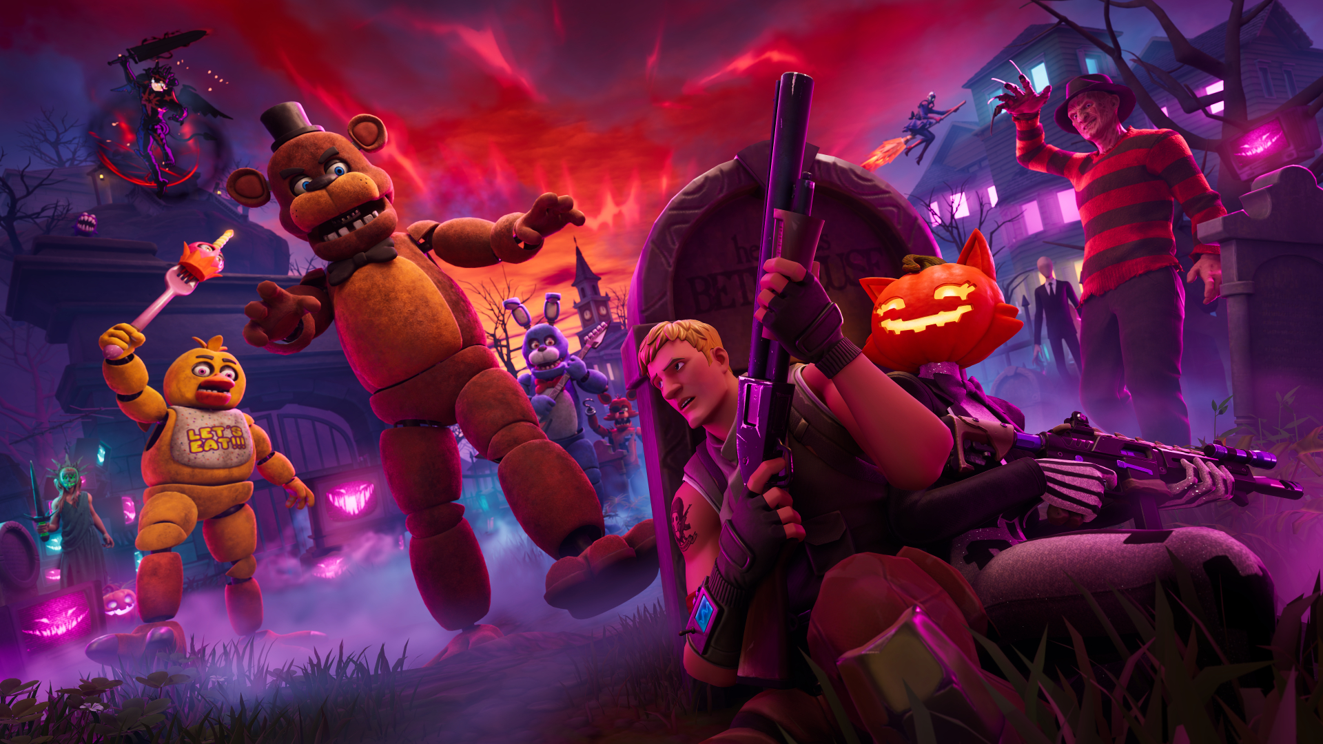 Splash art for Fortnitemares 2026