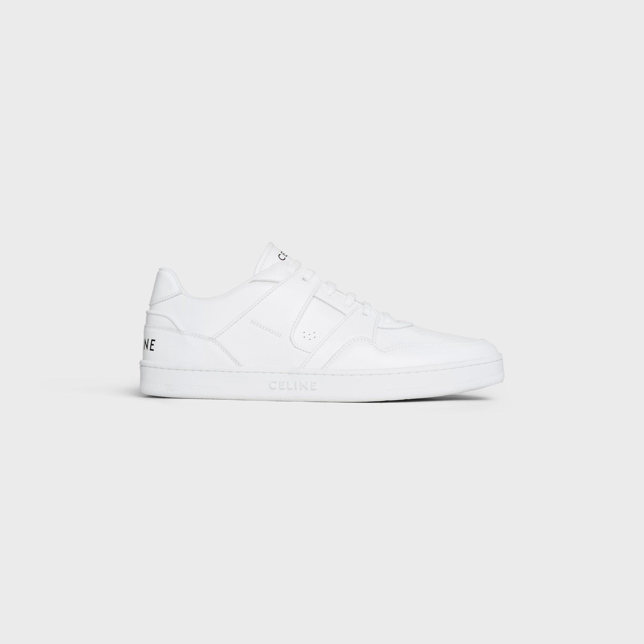 Celine Trainer Ct-04 Low Lace-Up Sneaker in Calfskin