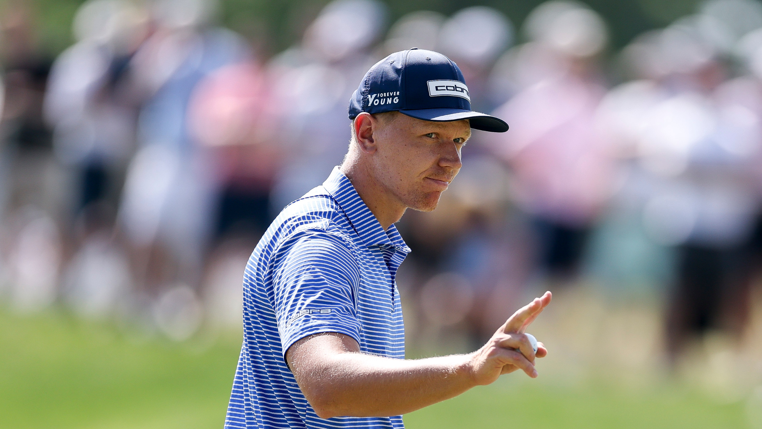 Matti Schmid on day four of the 2026 PGA Championship