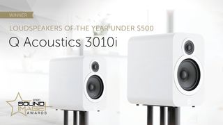 Although now $549, the Q Acoustics 3010i standmount speakers are Sound+Image's current Loudspeakers of the Year at the price.