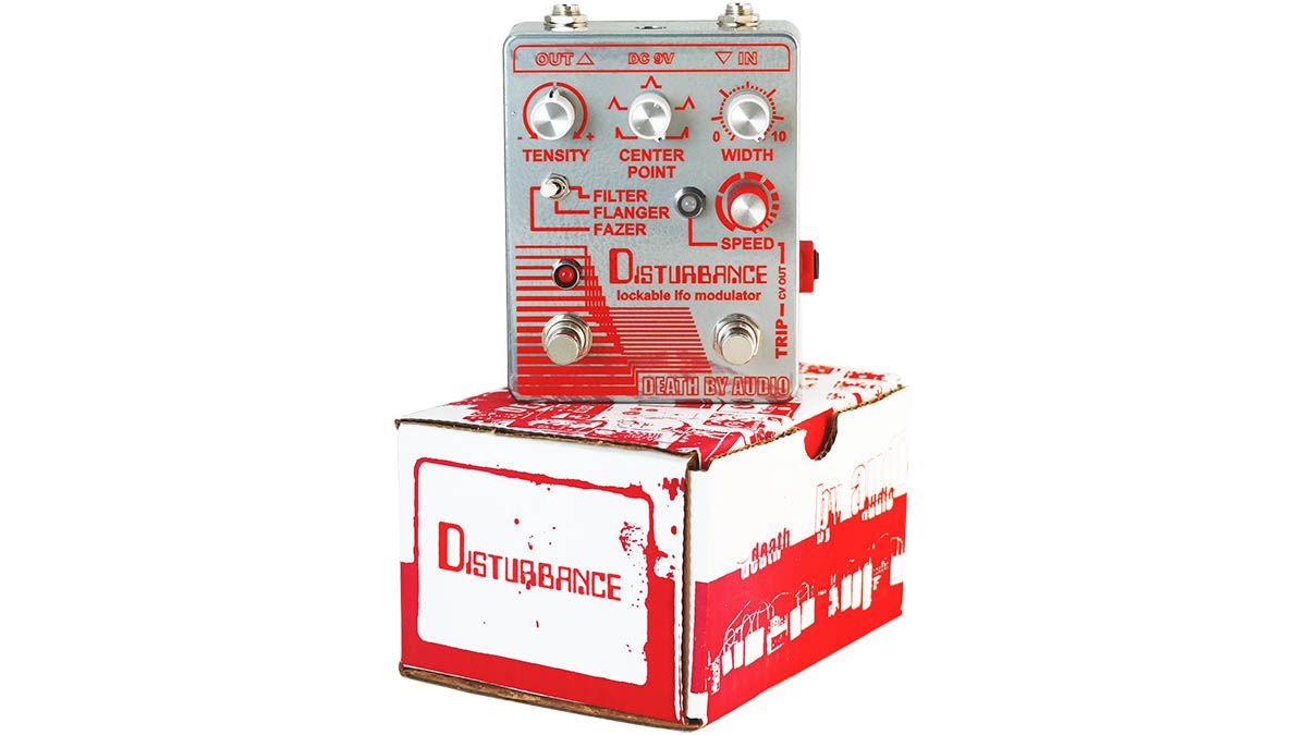 Death By Audio Disturbance Lockable LFO Modulator – three types of modulation, each crazy in their own right