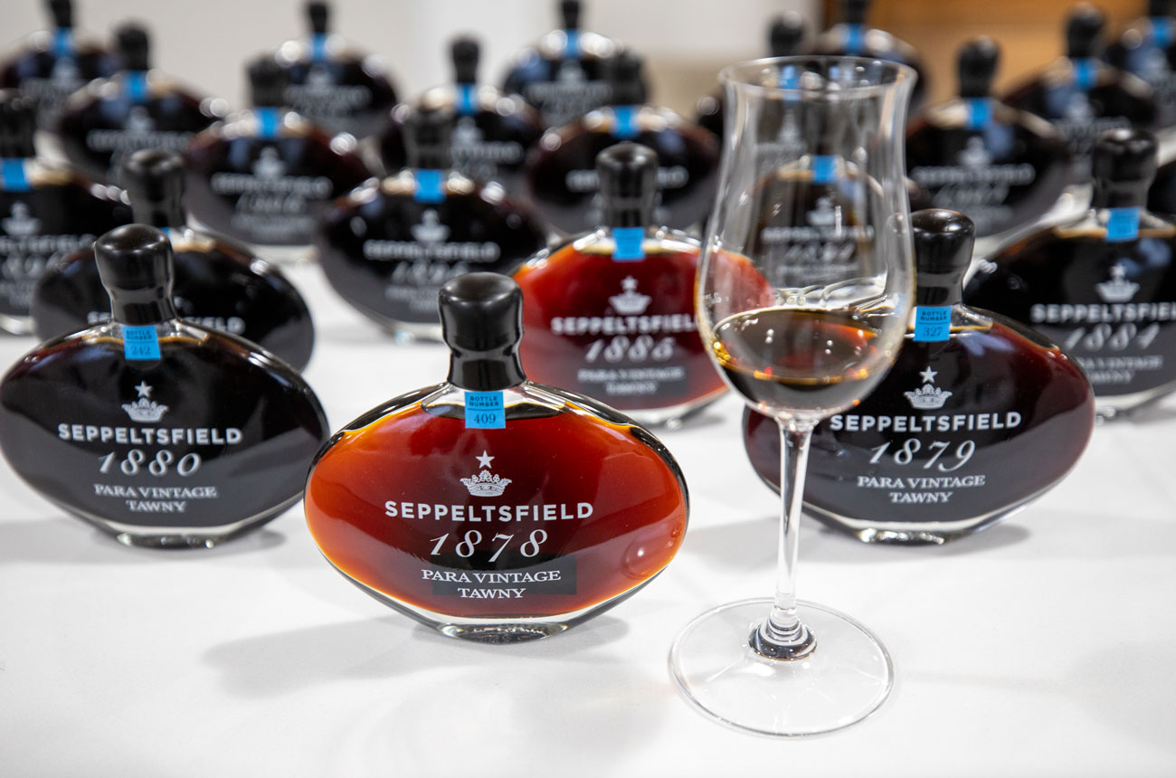 Seppeltsfield 175th anniversary tasting bottles