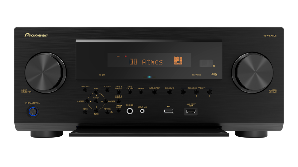 Pioneer’s new PS5friendly 8K receiver uses AI to control bass TechRadar
