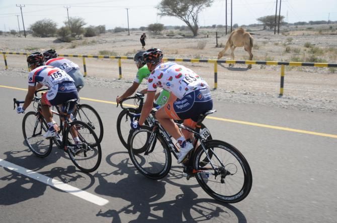 Bobbie Traksel (Champion System) protected his jersey as most aggressive rider