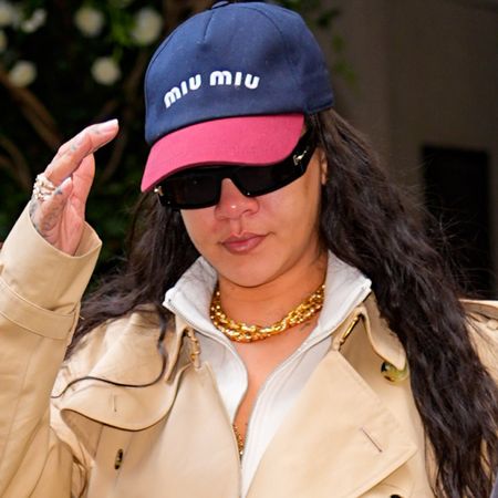 Rihanna was spotted in New York City wearing jeans and a trench coat with the Nike x Jacquemus Moon Sneakers