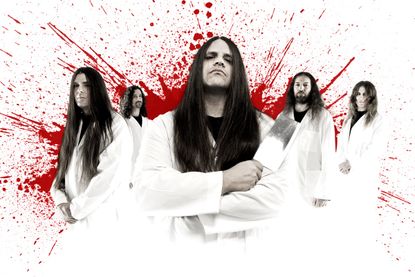 Death metal band Cannibal Corpse.