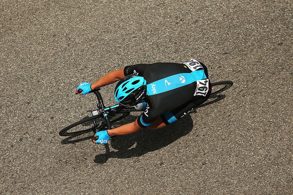 XXX in action during the sixth stage of the 2014 Giro d'Italia, a 247km medium mountain stage between Sassano and Montecassino on May 15, 2014 in Cassino, Italy.